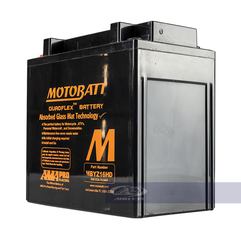 BÌNH MOTOBATT 16HD (12V~16.5A) MTB-MBYZ16HD
