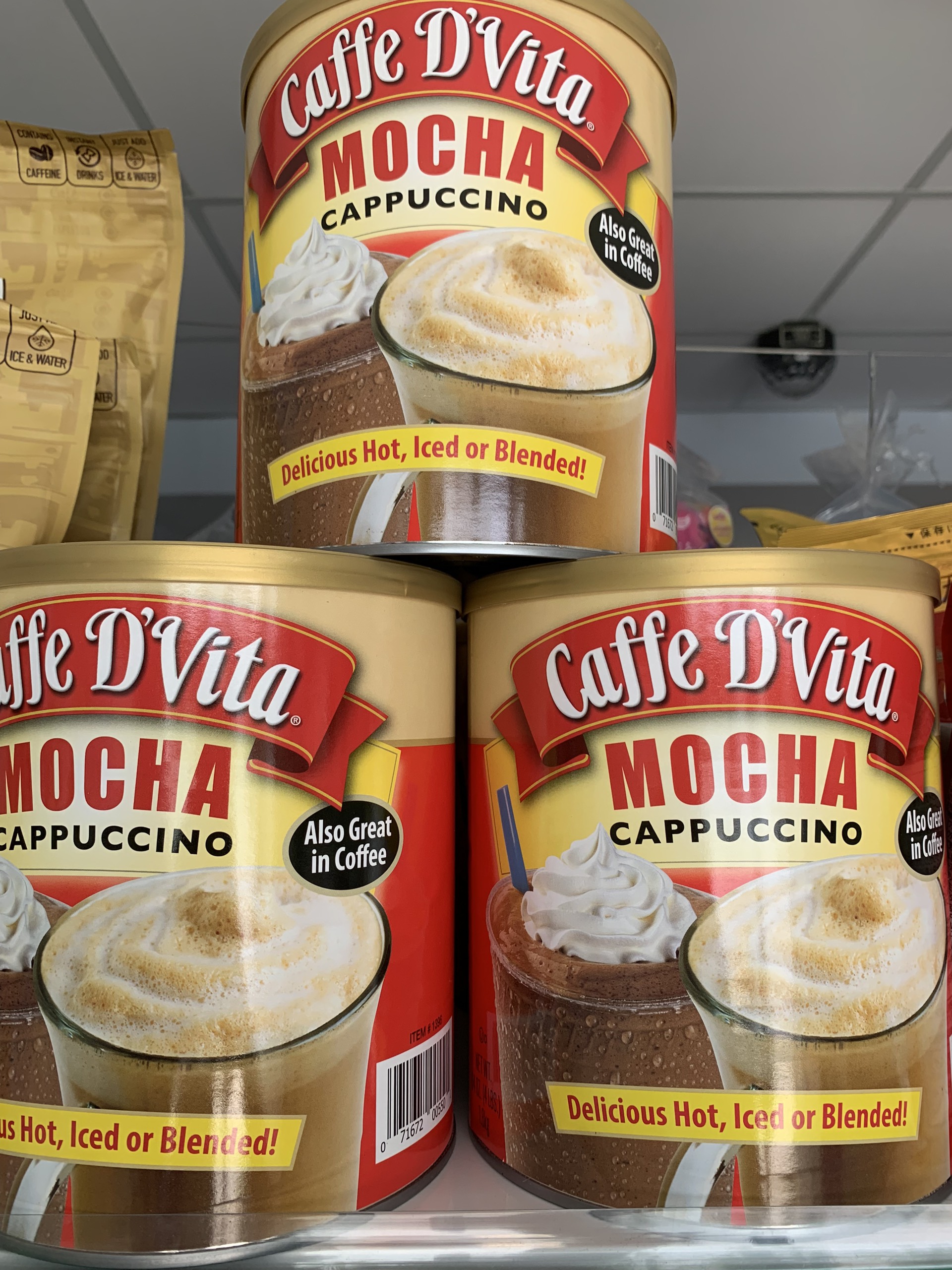 Bột cà phê hoà tan Caffee D’Vita Mocha Cappuccino 1,8kg