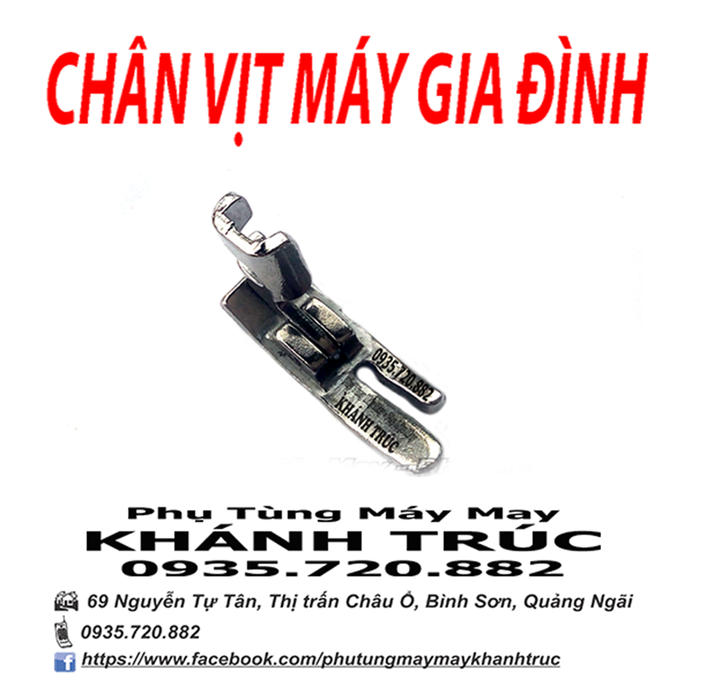 Chân vịt SẮT máy may gia đình