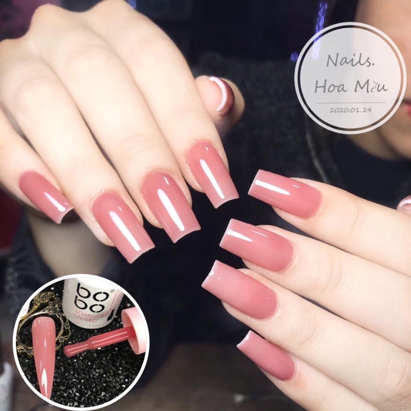 Sơn thạch hồng baby Bobo THIÊN DI NAIL