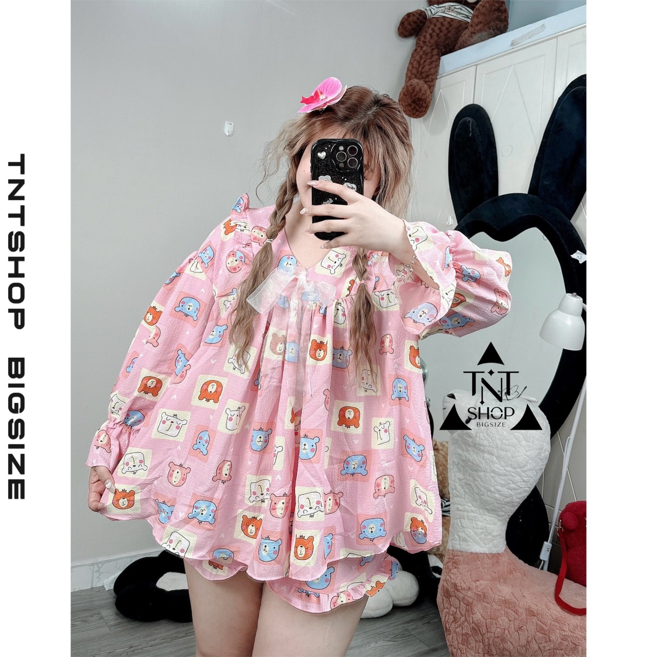 SET BBD KÈM QUẦN HOẠT HÌNH SIÊU CƯNG [TNT SHOP BIGSIZE 60KG 90KG]