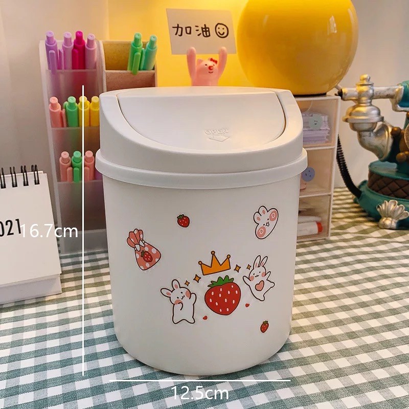 Thùng Rác Mini ( Tặng Kèm Sticker )