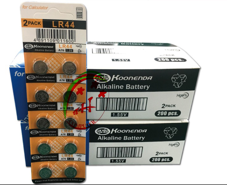 2 vỹ Pin đồng hồ - 2 vỹ Pin AG13/LR44