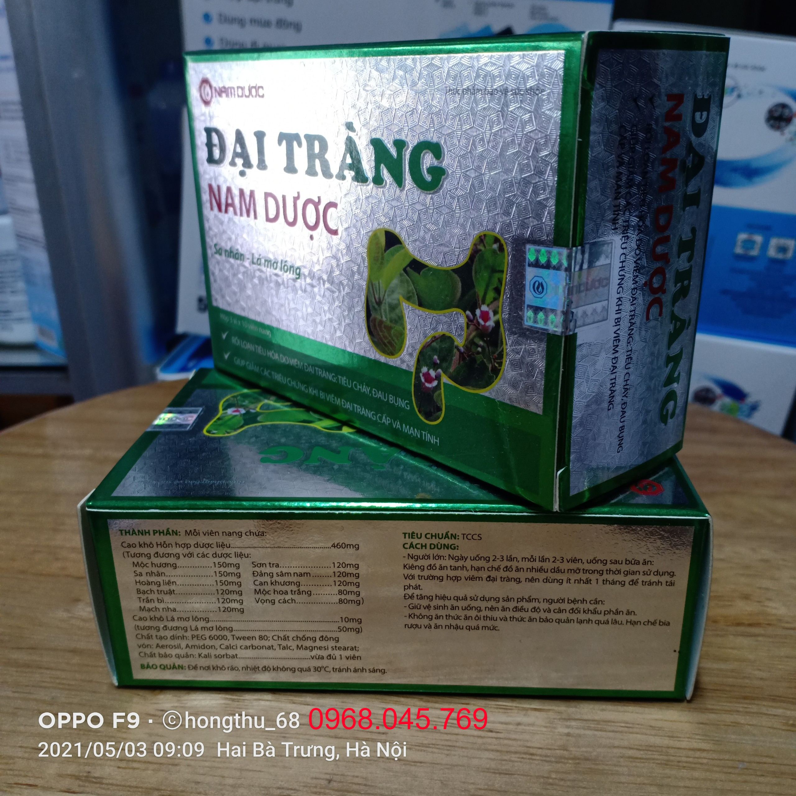 Đại tràng Nam Dược - Hộp 30 viên