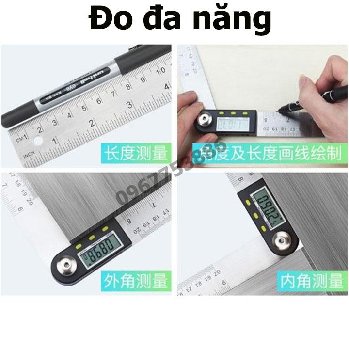 thước đo góc điện tử 200mm