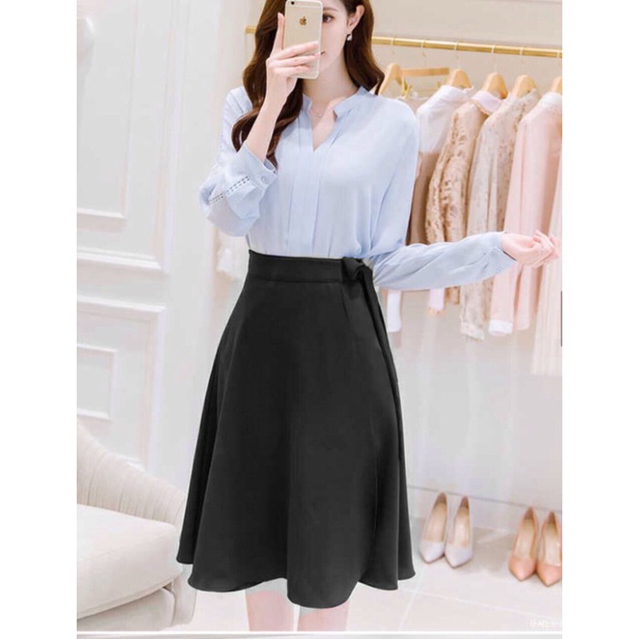 [HCM]Chân váy thắt nơ hana