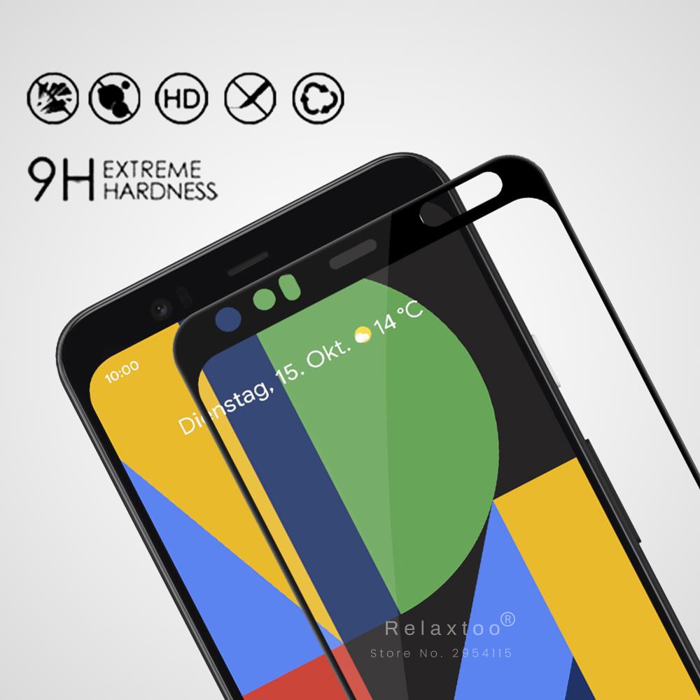 Kính Cường Lực 4D Full Màn Cho Google Pixel 4, Dán Màn Hình Pixel Full Màn