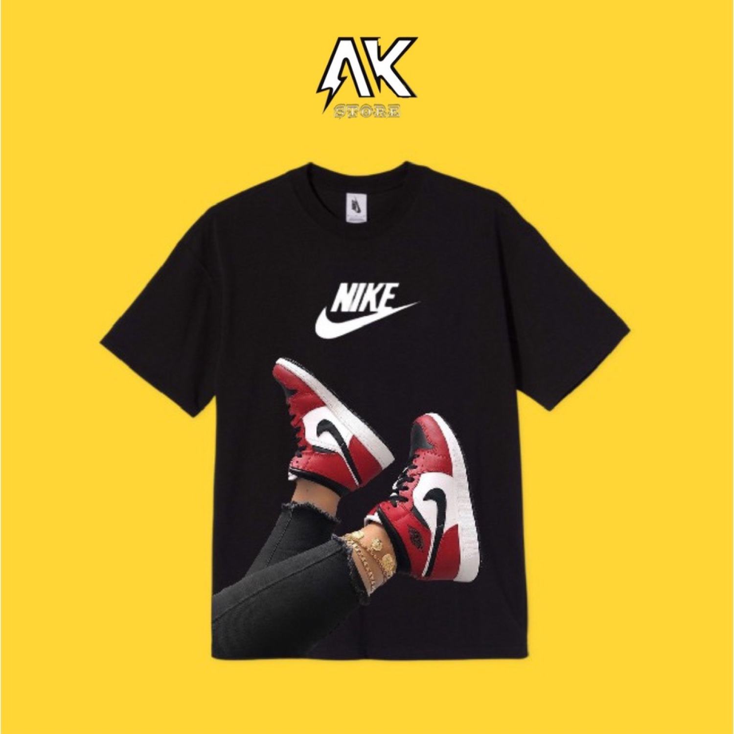 Áo thun N.I.K.E Custom Hàng Cao Cấp Cotton 100% [ Free Ship ]