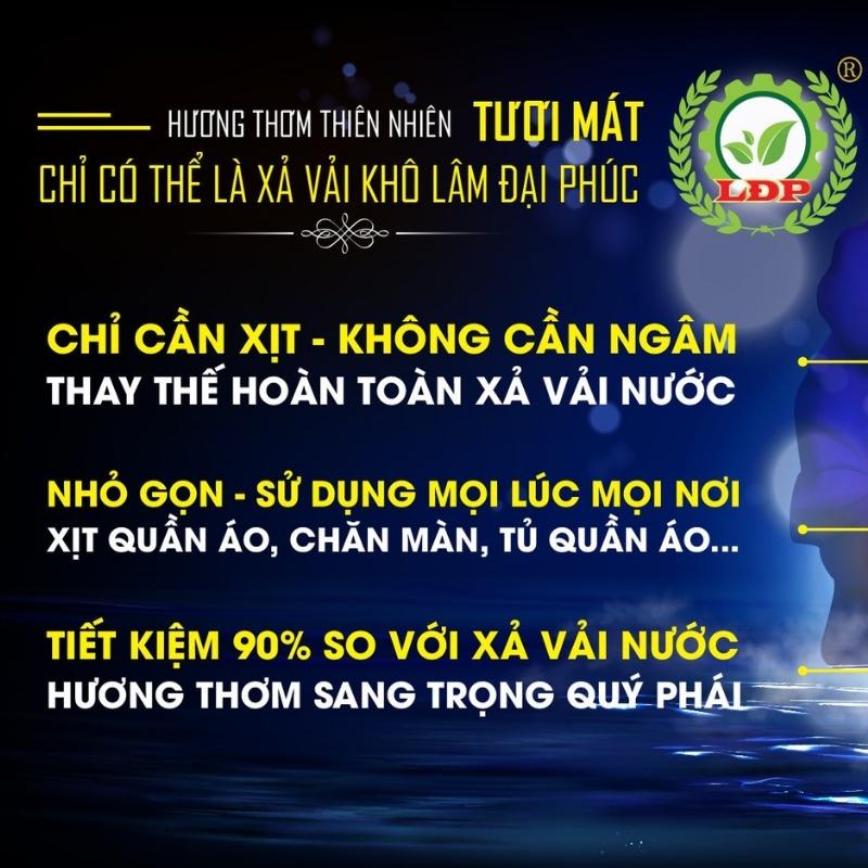 22014 - Nước Xịt Xả Vải Khô ( Màu Đỏ ) Lâm Đại Phúc