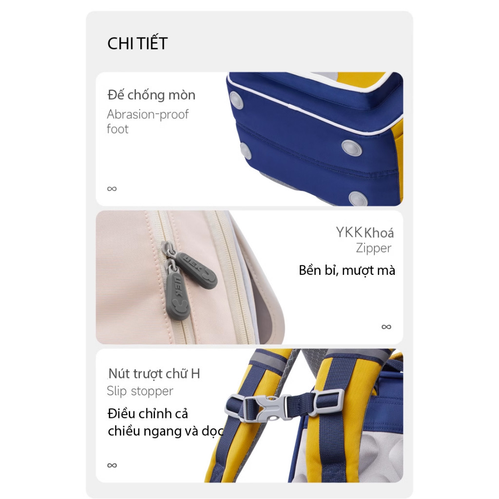Balo Chống Gù UEK Chống Nước Chống Bụi Bẩn Balo Học Sinh Cặp Chống Gù Balo Đi Học Balo Cho Bé Cặp Sách Cho Bé