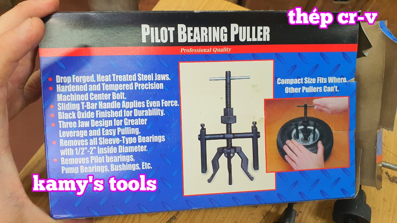 [HCM]Cảo 3 Chấu Bạc Đạn Trong Wetools 13mm-51mm (Cảo Bạc Đạn Trong Vam Bi Trong)