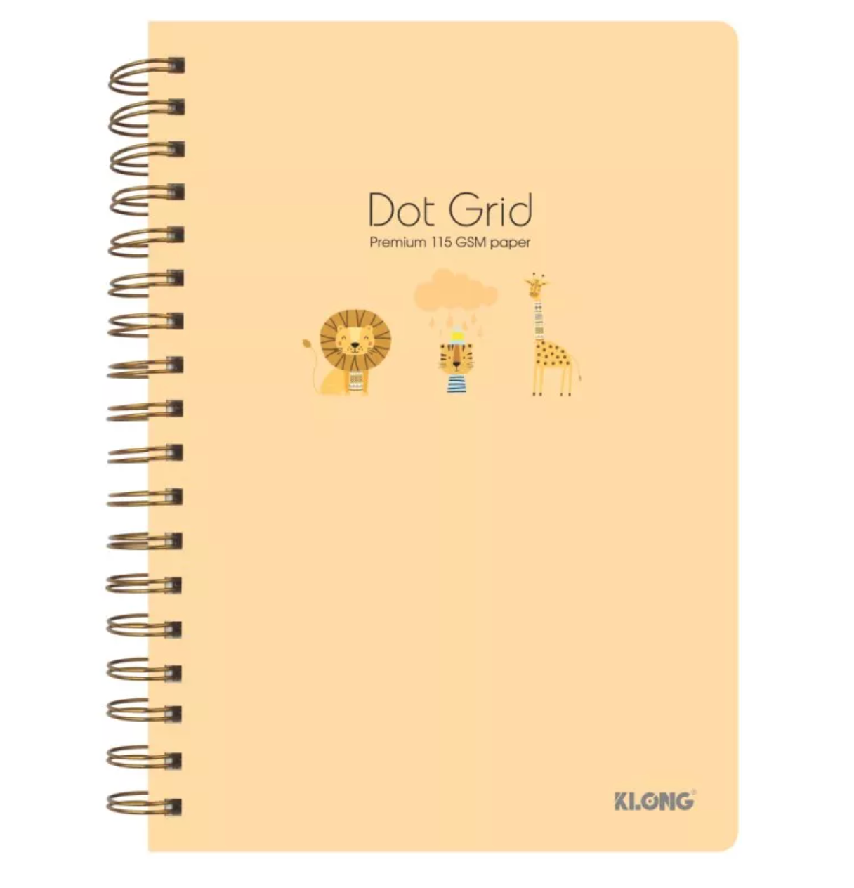 Sổ lò xo kép Dot Grid B5 Klong-200 trang MS960-SOKLONG