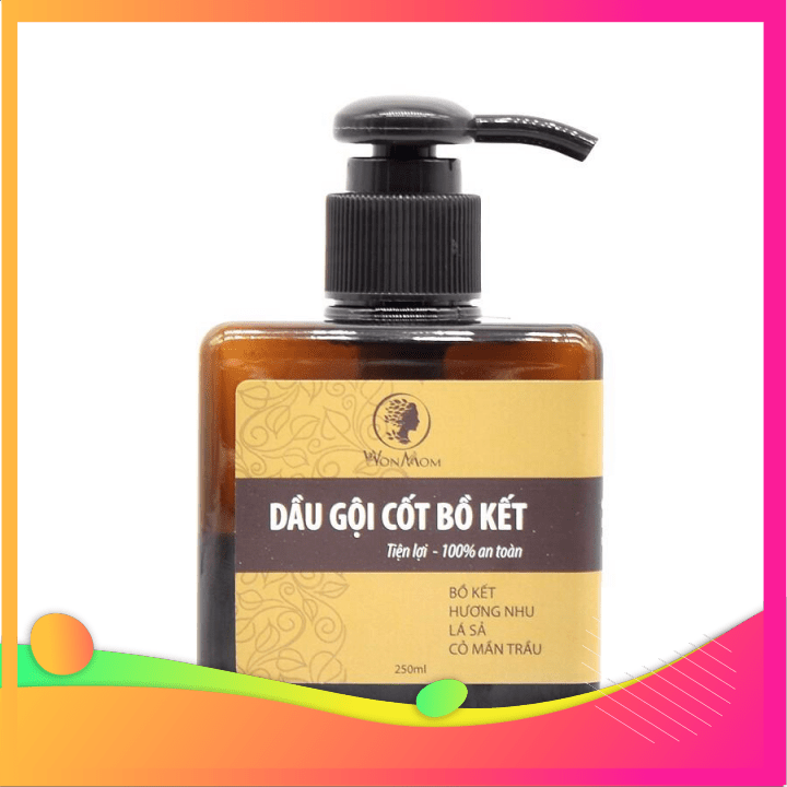 Dầu gội Cốt bồ kết thảo dược Wonmom -Chính hãng- TA Pharmacy