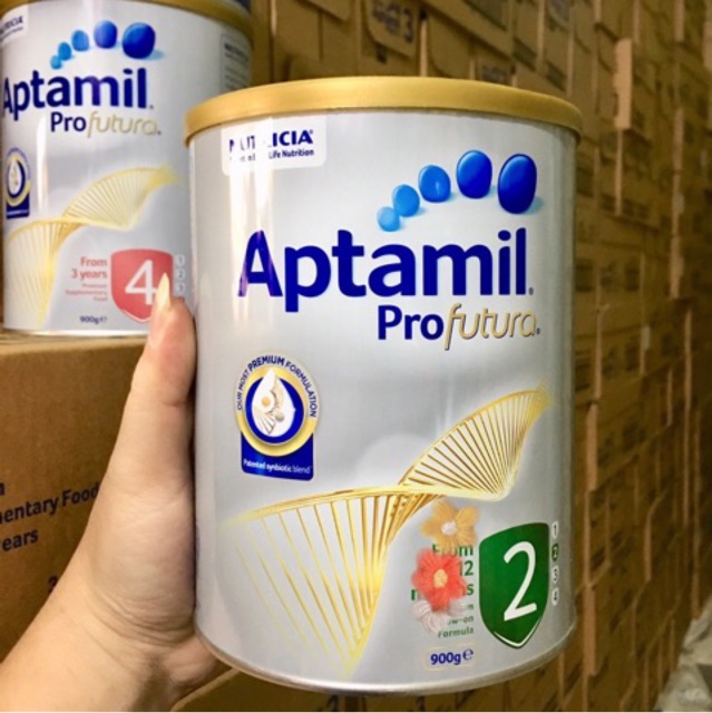 (Đủ số date xa) Sữa aptamil úc 900g-Số 4 24m