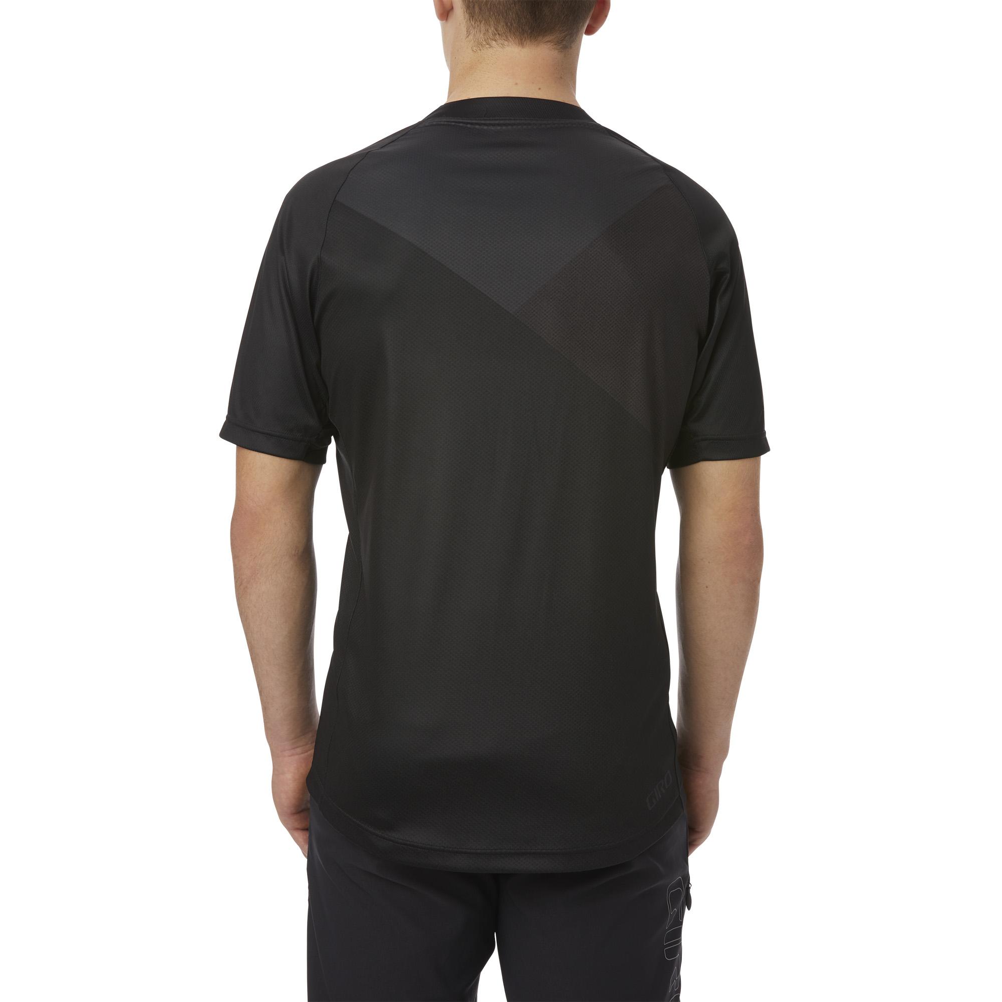 ÁO ĐẠP XE NAM GIRO ROUST JERSEY - BLACK CHARCOAL SHADOW (ĐEN)