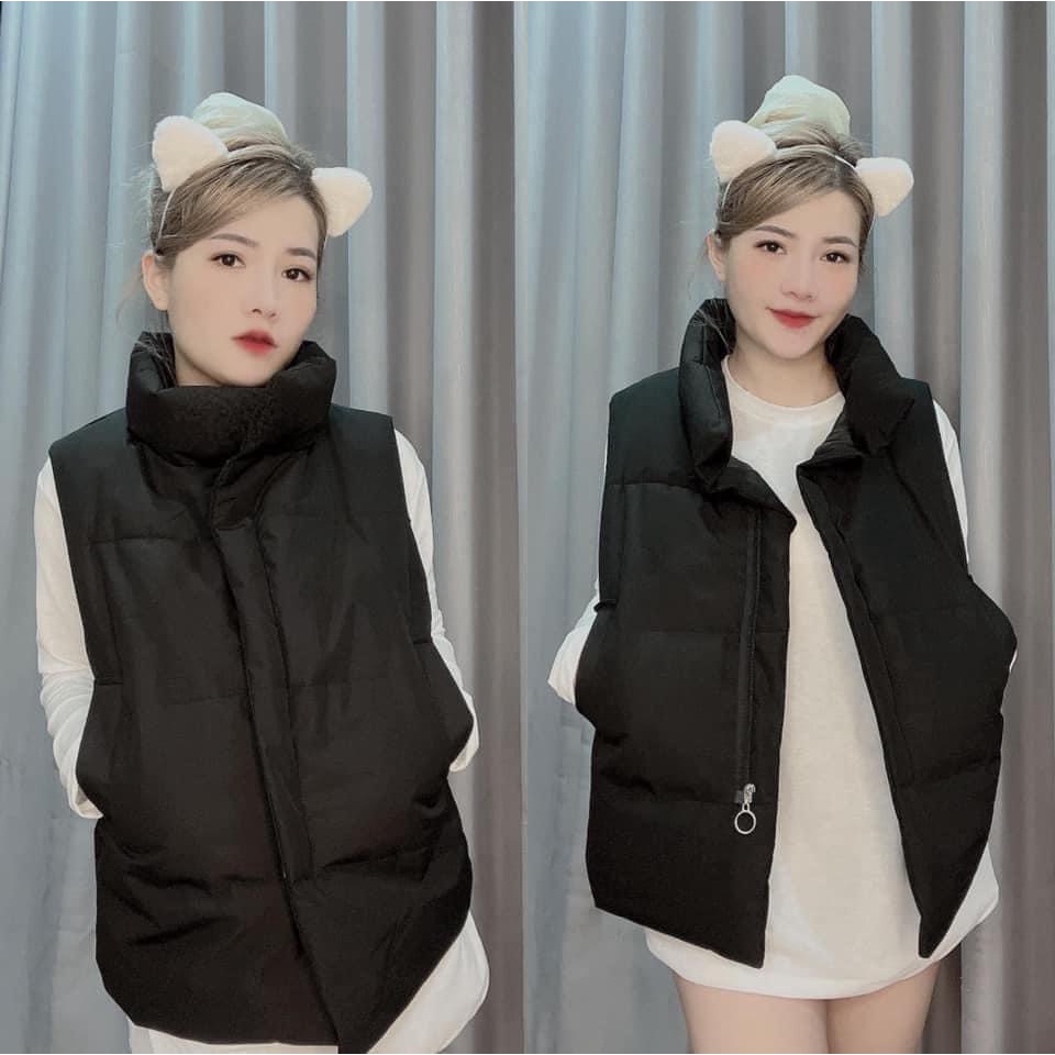 Áo khoác phao ghi lê hot trend