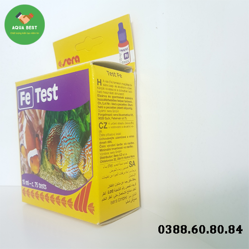[HCM]Test Fe Sera - Hộp sắt Sera Đức