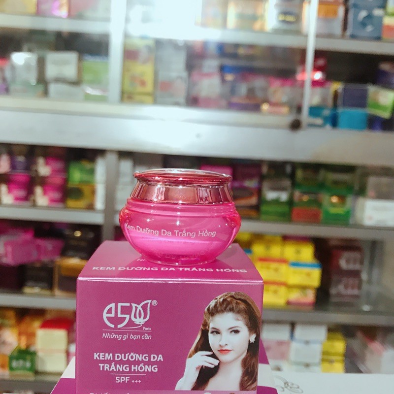 Kem E5 dưỡng da trắng hồng, kem trắng da chống nắng dưỡng ẩm