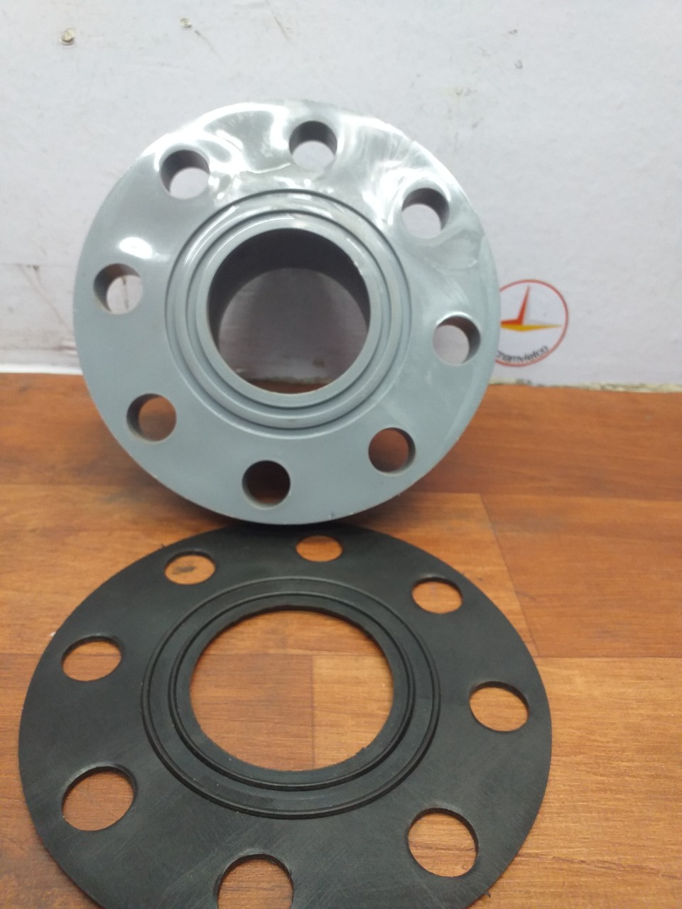 Bích nhựa PVC , mặt bích 76 ( kèm ron ) nhựa Đồng Nai (Flange)- MB76 (