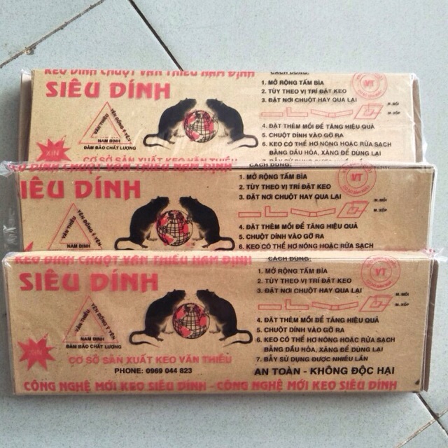 2 Keo dính chuột siêu
