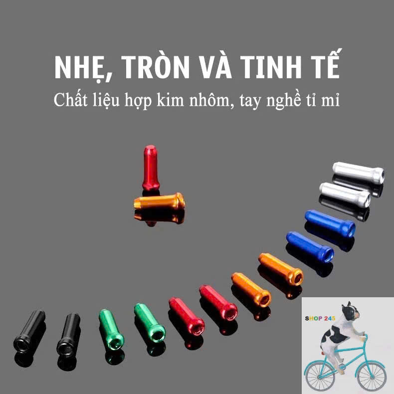 Đầu Bịt Ruột Dây Phanh, Dây Đề Xe Đạp TOOPRE - Giá 1 Cái