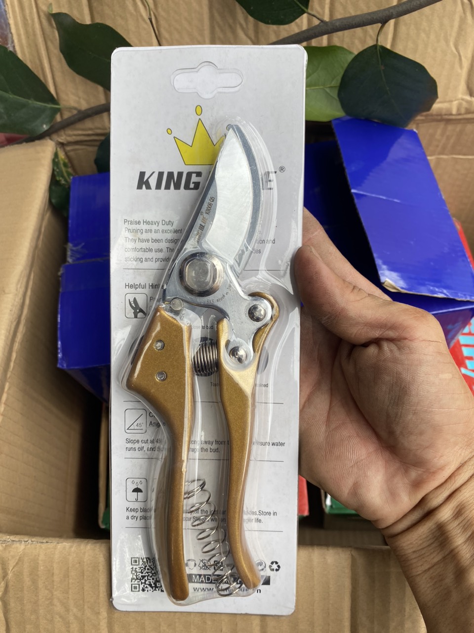 Kéo Cắt Cành Cây King Blue SK5