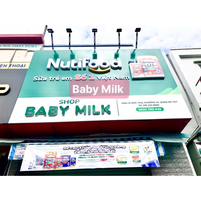 (MUA 2 LON TẶNG 1 GẤU BÔNG) Sữa Nutifood Grow Plus Đỏ 1.5kg (Date 8/2024)