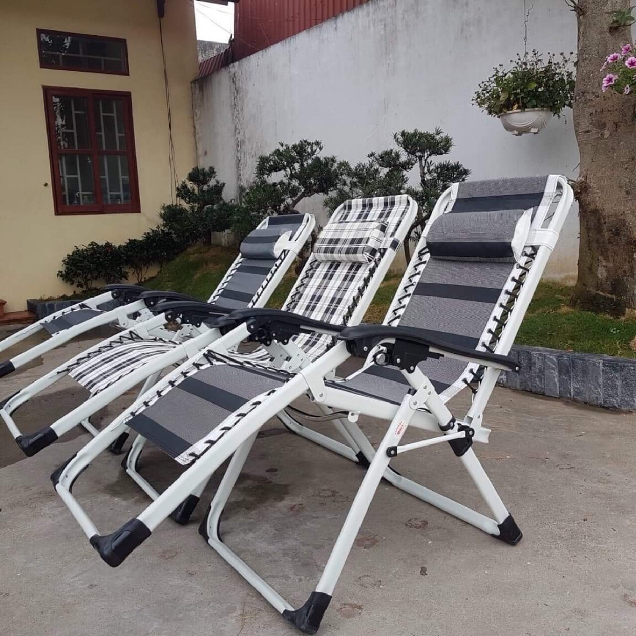 [FREESHIP MAX + MÃ GIẢM GIÁ] - Ghế xếp ngủ thư giãn văn phòng gia đình ghế gấp gọn khung hợp kim