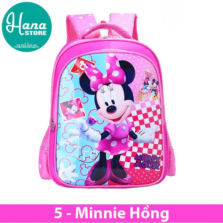 BALO CHO BÉ CẤP 1 HÌNH PEPPA PIG, DOREMON...