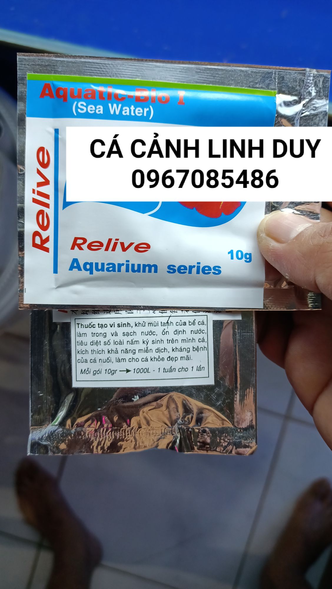 Vi Sinh Bột Relive gói 10g