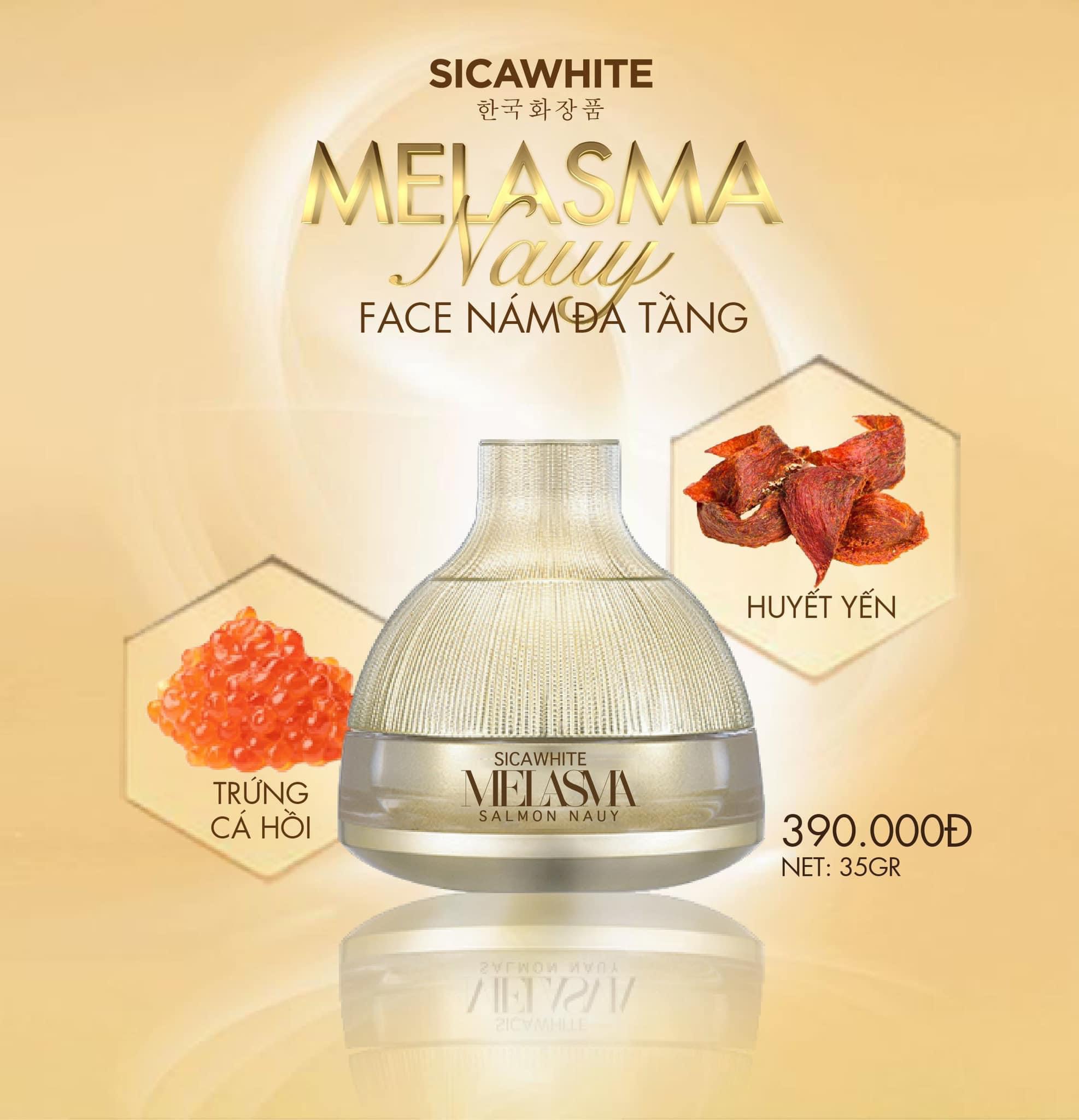 [HCM]FACE NÁM CAO CẤP SICA WHITE