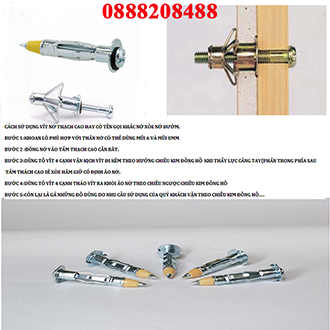 Vít nở xòe thạch cao 4,5cm - 30 con