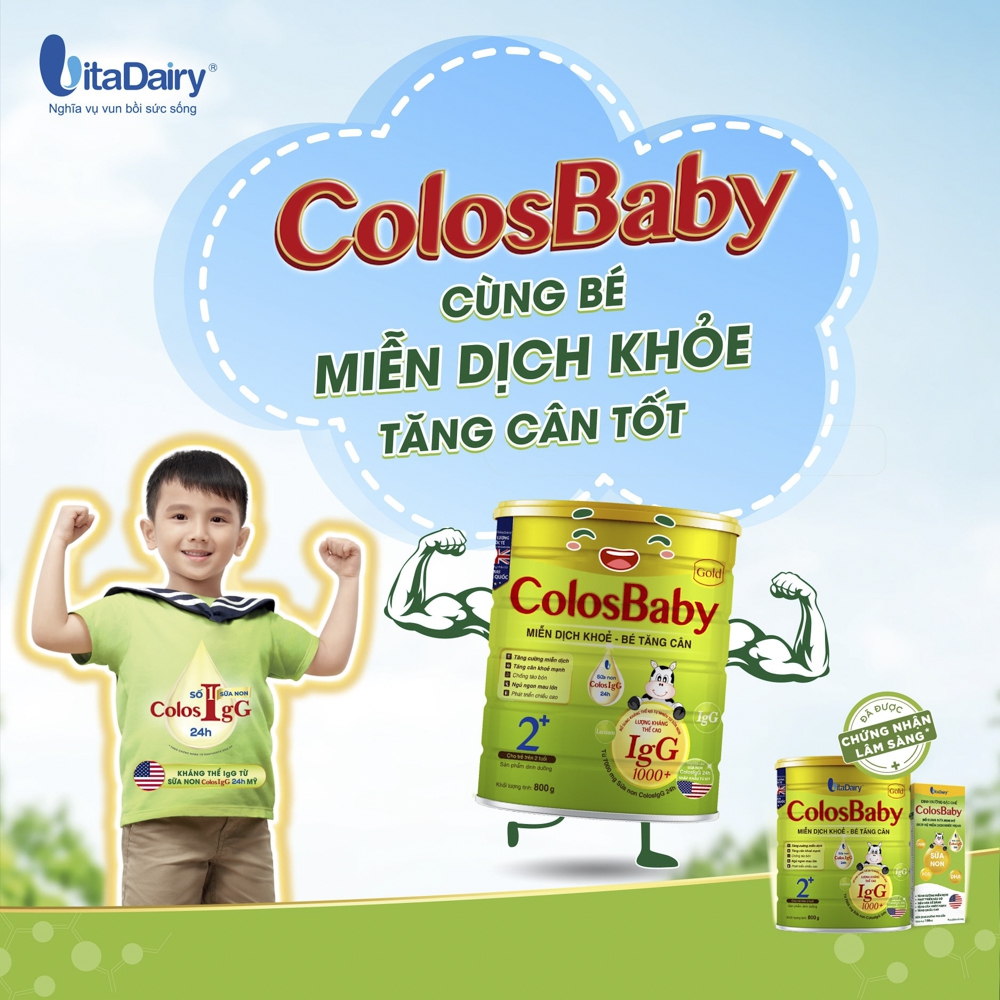 Sữa COLOSBABY GOLD 2+ 800G