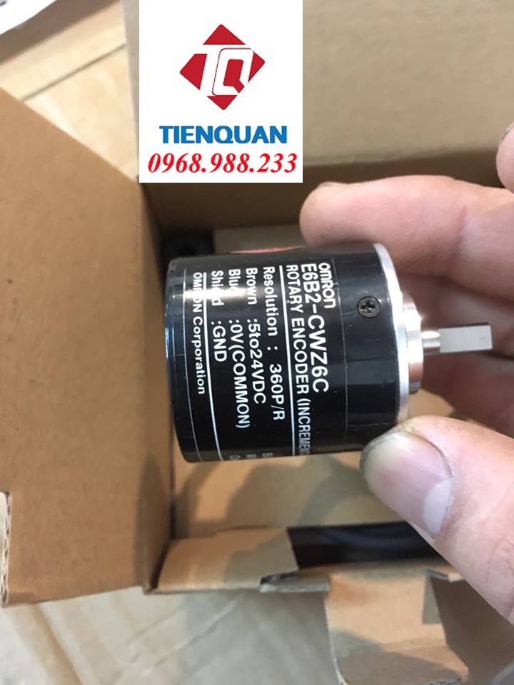 Bộ mã hóa ENCODER OMRON E6B2-CWZ6C 360XUNG - E6B2-CWZ6C 360
