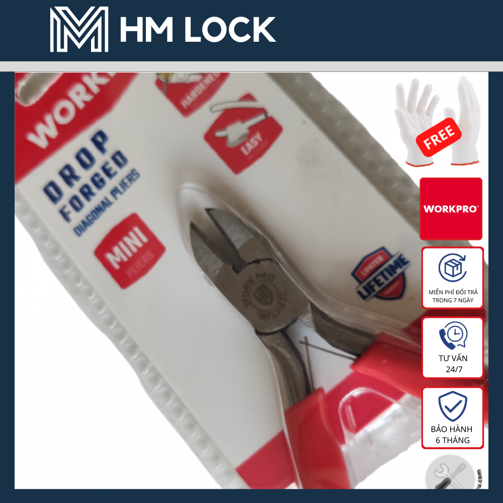 KỀM MINI Workpro NHỌN, CẮT, ĐIỆN - HÀNG CHÍNH HÃNG