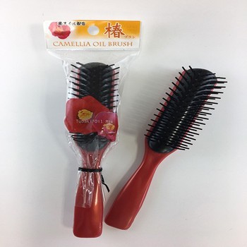 Lược chải tóc Sakura màu đỏ Nhập khẩu từ Nhật Bản