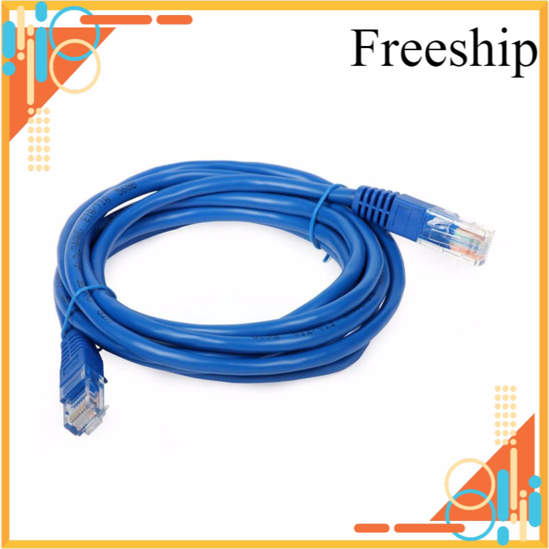[Freeship Max] Dây cáp mạng cat5e bấm sẵn 2 đầu 1m (1000002346)