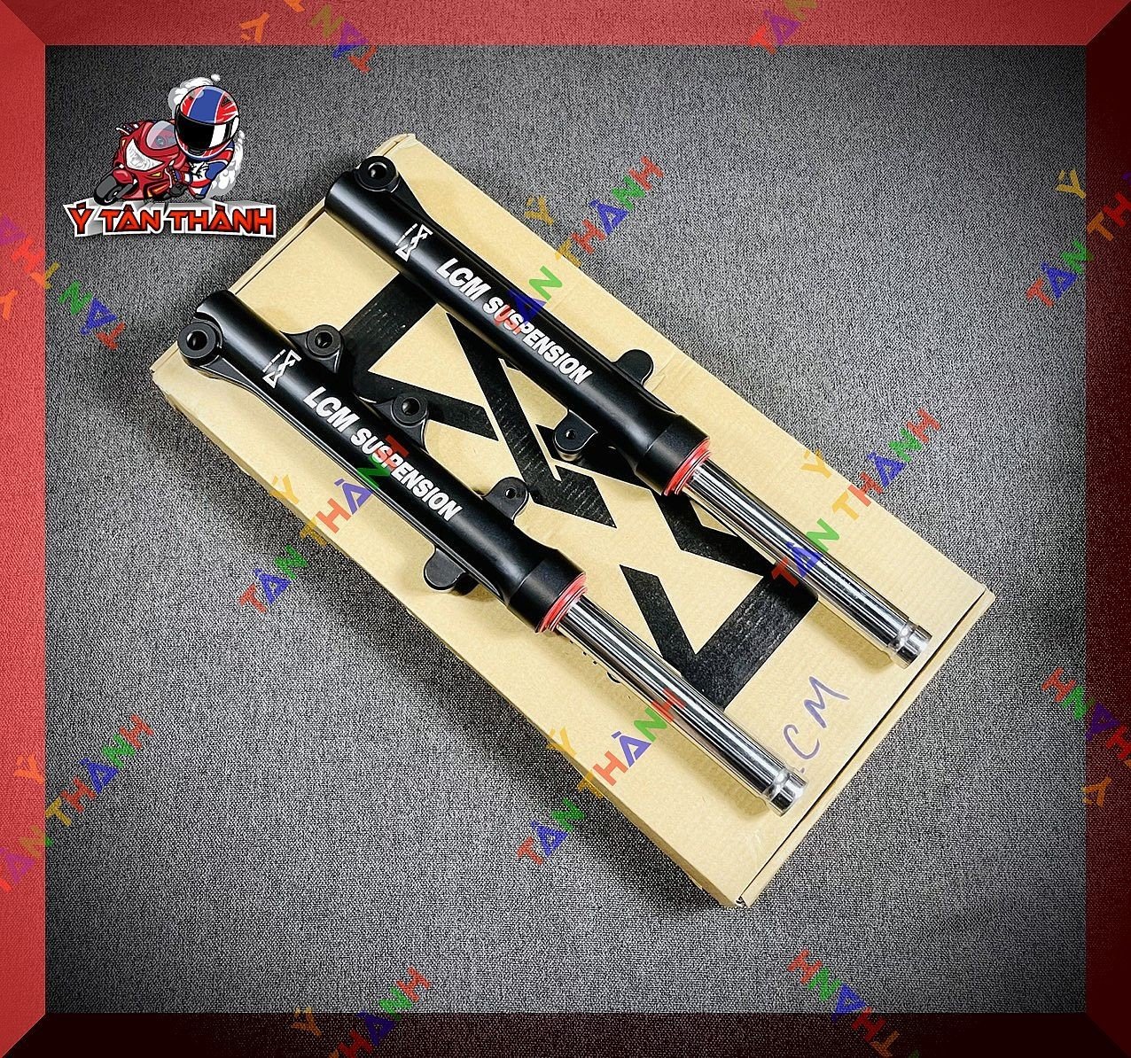 Phuộc trước exciter 150 LCM Ty trắng MS32