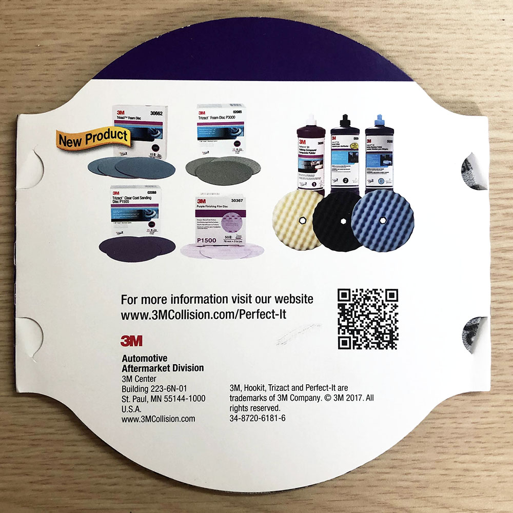 Giấy nhám tròn 3M P5000 6 in 260L Trizact Foam Disc