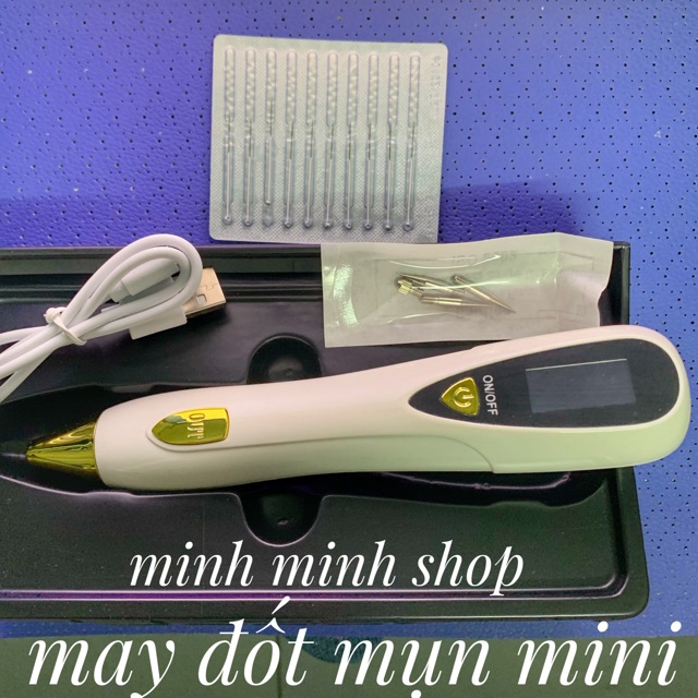 [HCM]Máy đốt mụn mini  máy đốt nốt ruồi mini