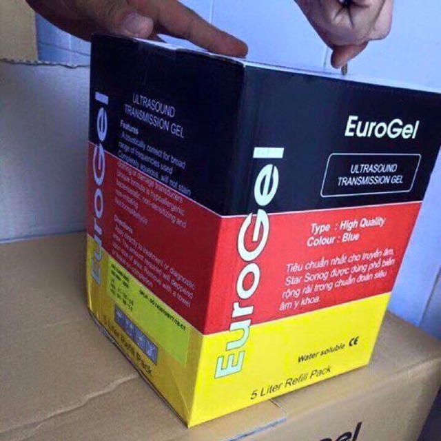 Gel triệt lông euro can 5 lít
