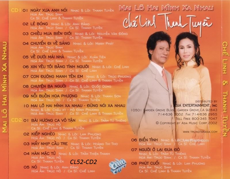 Bộ 2 Đĩa CD chế linh