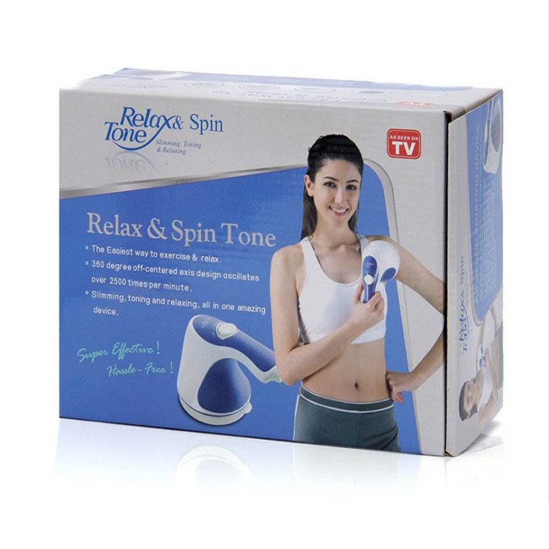 Máy massage cầm tay Relax & Spin Tone 5 đầu đánh tan mỡ bụng