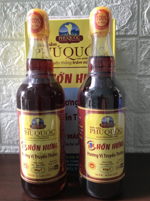 Giá bán Combo 2 chai nước mắm Phú Quốc Hớn Hưng- 500ml (2 chai) Siêu ngon