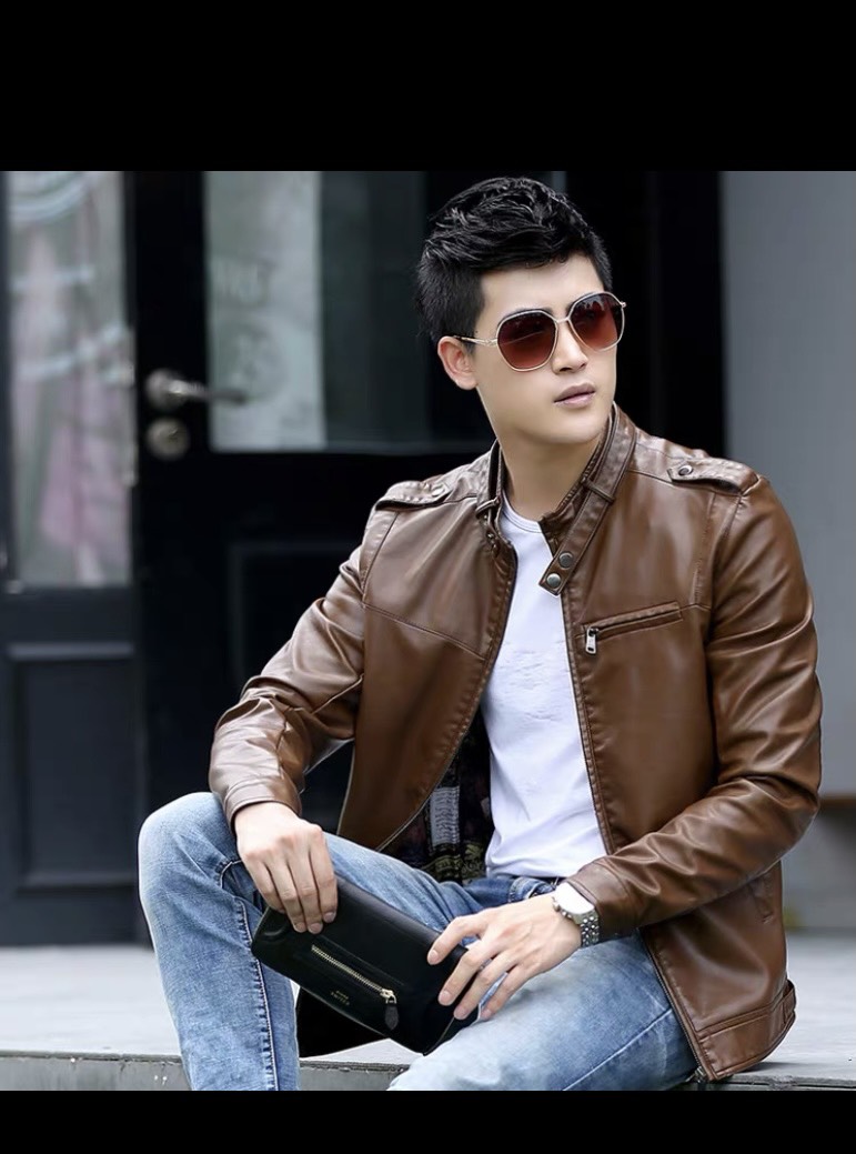 [25-27.4 Hoàn tiền 15%] ÁO KHOÁC DA NAM THỂ HIỆN PHONG CÁCH LỊCH LÃM - RISE SHOP