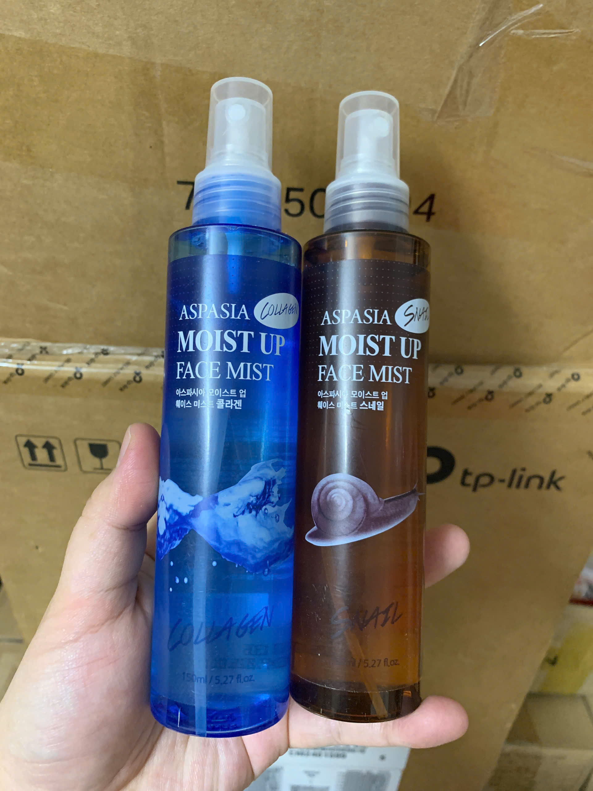 Xịt Khoáng Aspasia Moist Up Face Mist 150ml Hàn Quốc