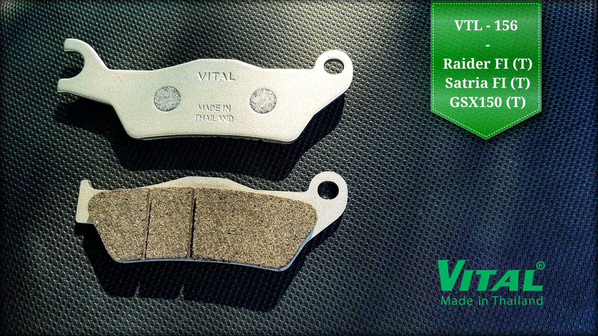 [HCM]BỐ THẮNG ĐĨA VITAL MÃ - 156  dùng cho xe : RAIDER FI(T) GSX150(T) SATRIA FI(T)