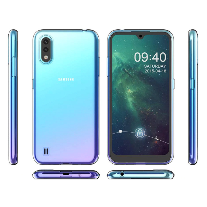 Ốp lưng dẻo silicon trong suốt SAMSUNG A01