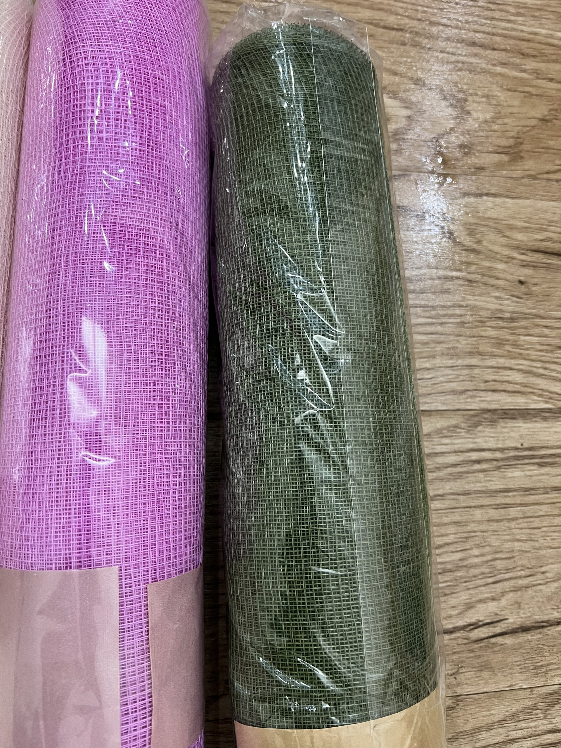 Cuộn lưới thô bó hoa kiểu hàn quốc , trang trí , decor