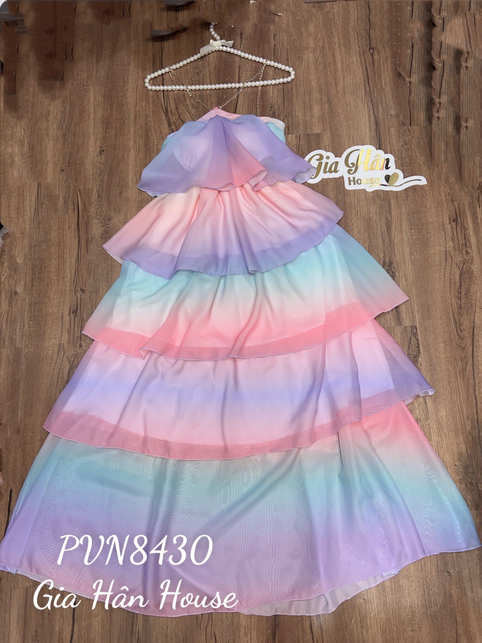 Maxi 7 sắc cầu vồng